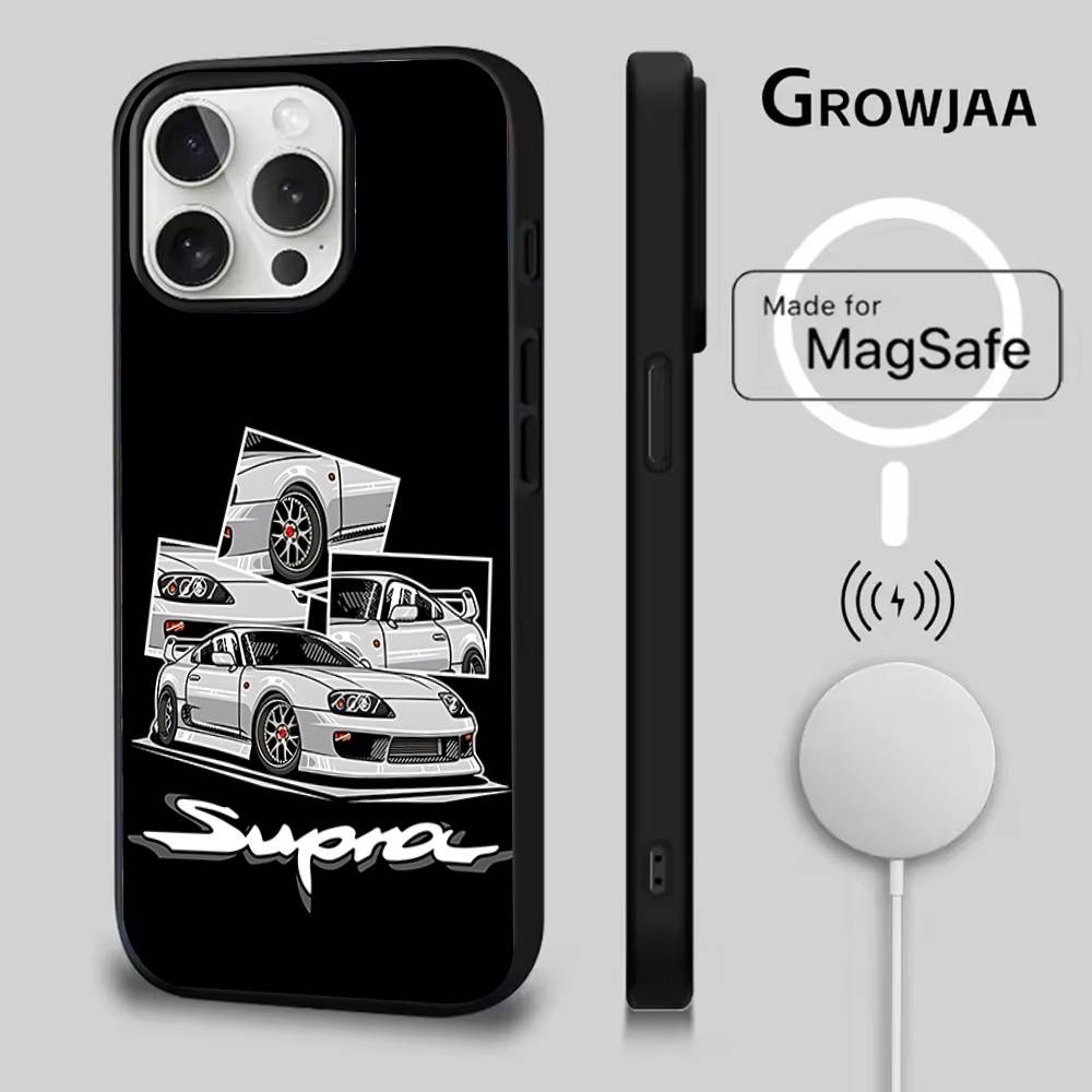 

Cars of F-Fast F-Furious Phone Case For iPhone 17,16,15,14,13,12,11,Pro,Max,Plus,Mini,SE4,E Magnetic Magsafe Wireless Charging iPhone11