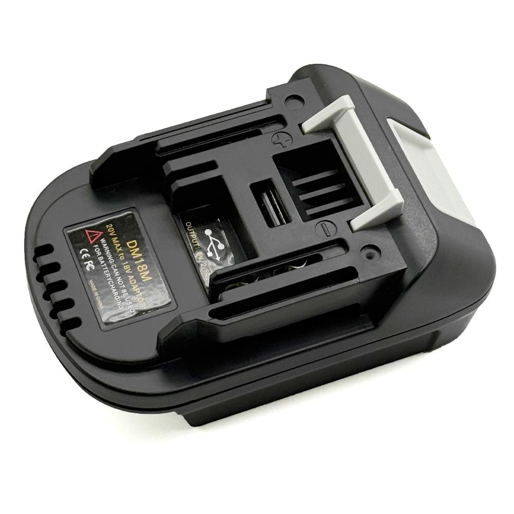 DM18M Battery Adapter For Milwaukee For Dewalt to For Makita Bl1830 Bl1850 Batteries 20V To 18V Battery Conversion