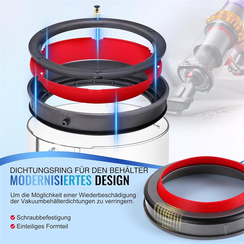 Für Dyson V11 V15 SV14 SV15 SV22 Staubsauger, Ersatz-Staubbehälter, Reinigungsstaubsauger und kabellose Komponenten 970013-02 HEPA