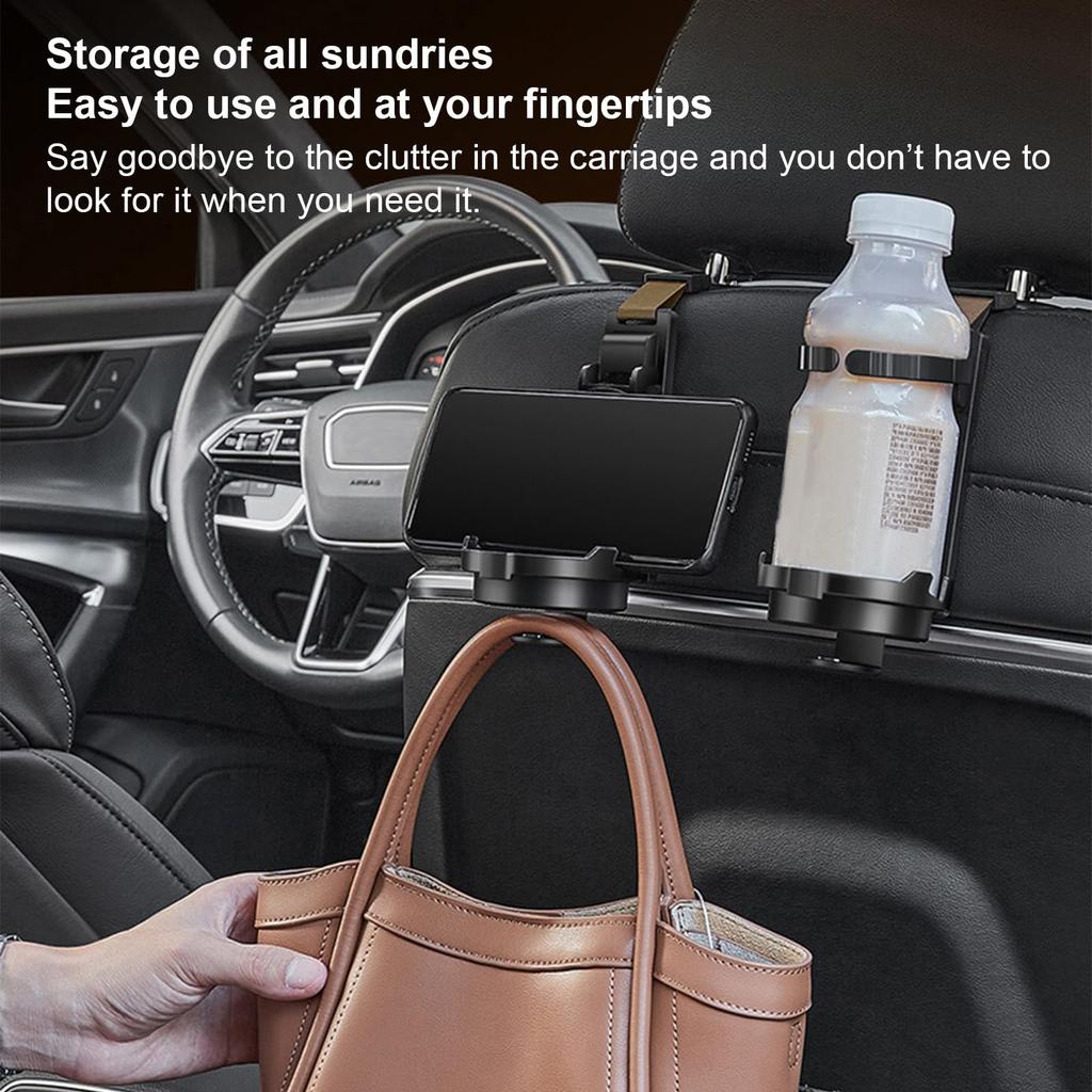 Generic Car Back Seat Cup Holder,Car Back Seat Cup Holder Car Multifunctional Hook