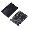 2 In 1 MSATA/for M.2 NGFF To SATA3 Converter Adapter Card for Case Enclosure 2.5 Inch SSD Solid State Disk Drive for PC