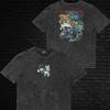 Midoriya Deku One For All Quirk Stone Wash T-Shirt Graphic Tee Mens Unisex