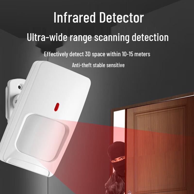 Xunling Wired Dual-Tech Infrared Motion Detector