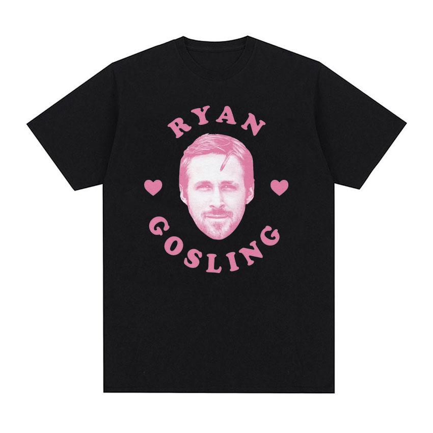 2025Summer I Love Ryan Gosling Meme Graphic Tee Shirt Unisexs Casual Fashion High Quality Tshirt 100 Pure Cotton Printed Tshirt