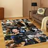 Handsome Johnny Depp Star Carpet Rug for Bedroom Living Room Sofa Playroom Doormat Home Decor,Kid Game Area Rug Non-slip Gift