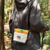 Kids Multicolor Nylon Shoulder Bag With Lightweight Pockets For Daily Outdoor Activities