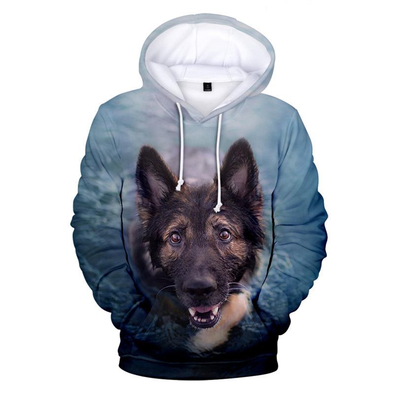 Neue Mode Französisch Bulldog 3D Druck Hoodie Männer Frauen Casual Langarm Cool Pullover