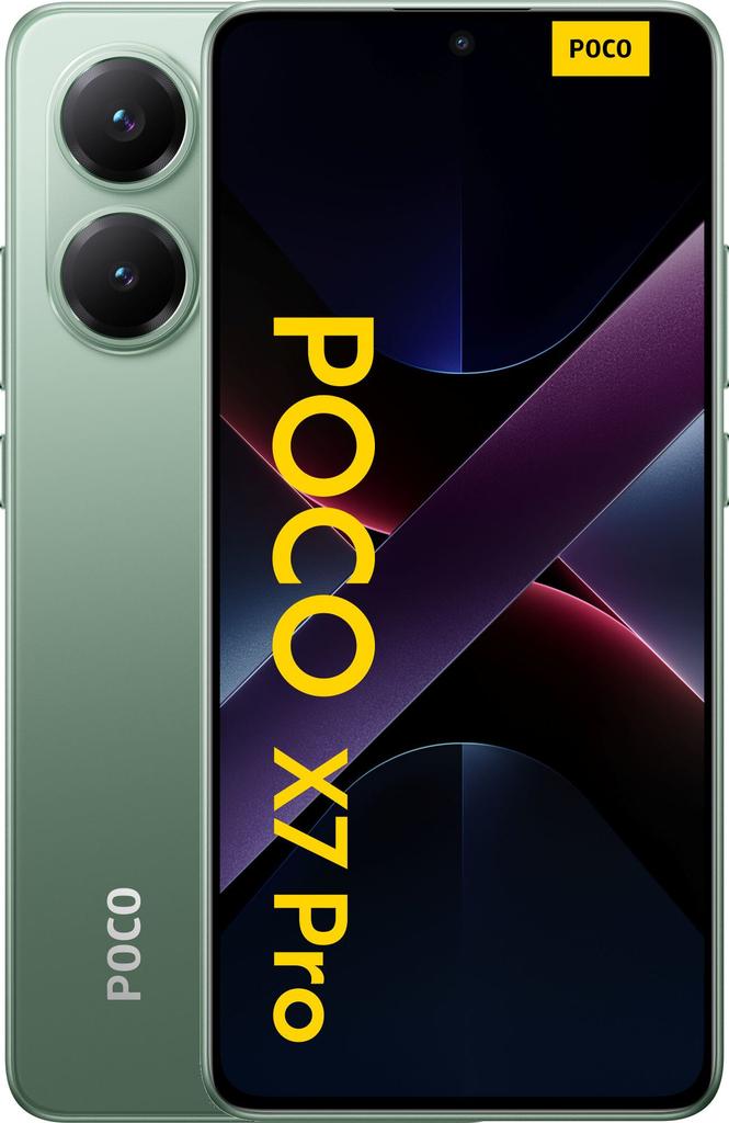 Etui Typu Portfel Do Xiaomi Poco X7 Pro 5G - Szary Pokrowiec Canvas + Szkło