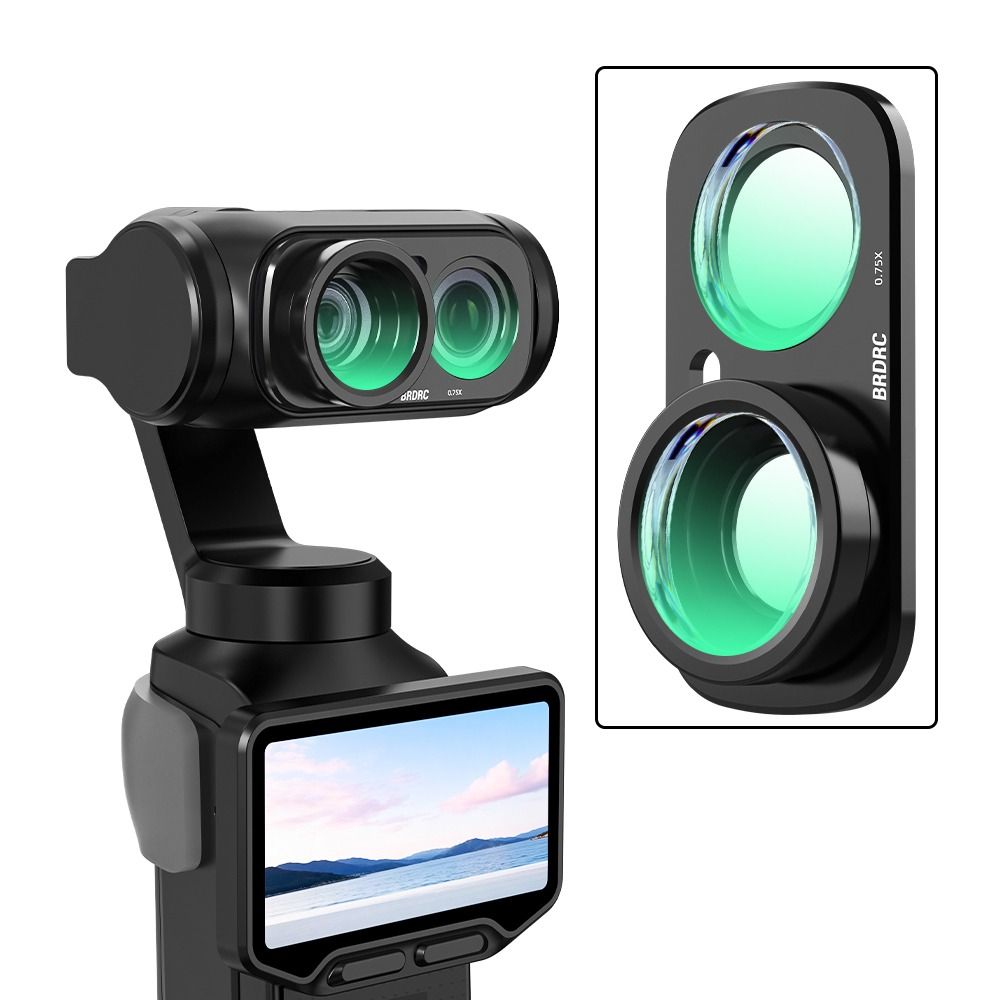 Obiettivo Grandangolare FOV a 115° per Accessori Fotocamera Gimbal Insta360 Luna Ultra