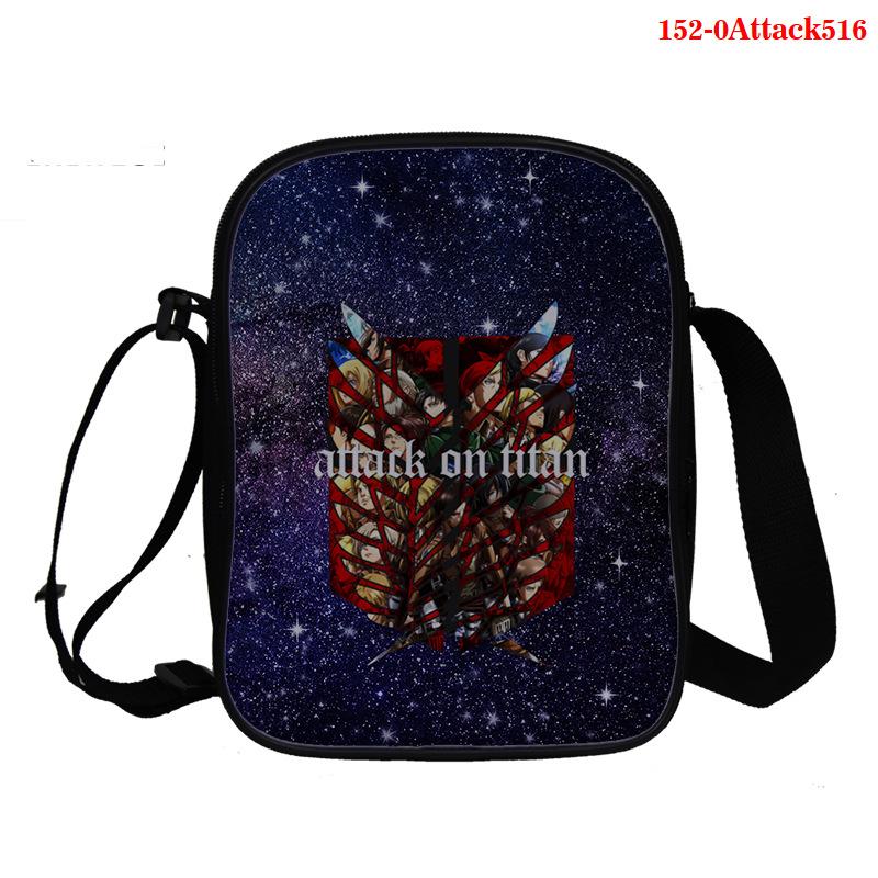 Attack On Giant Peripheral Digital 3D Printed Backpack Student School Bag Full Color Bag Double Shoulder Bag