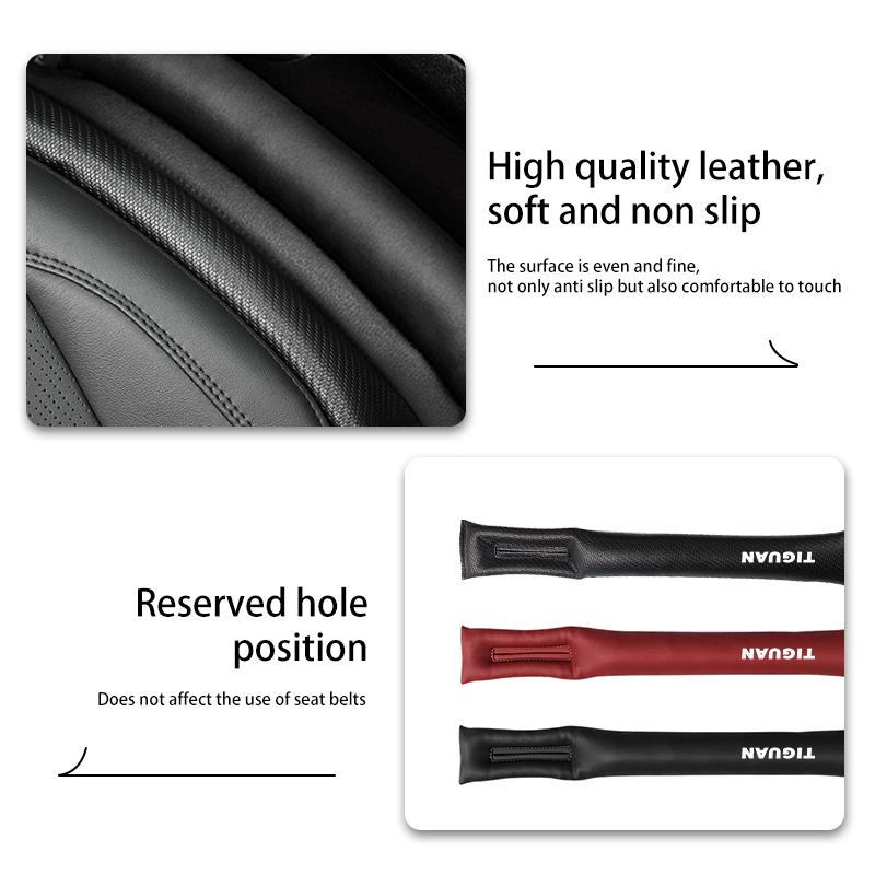 VFHJQ1 For Volkswagen VW Car Seat Gap Plug Strip Side Filler Leak Proof Storage Organizer Tiguan MK1 mk2 2016 2017 2018 2019 2020 2021