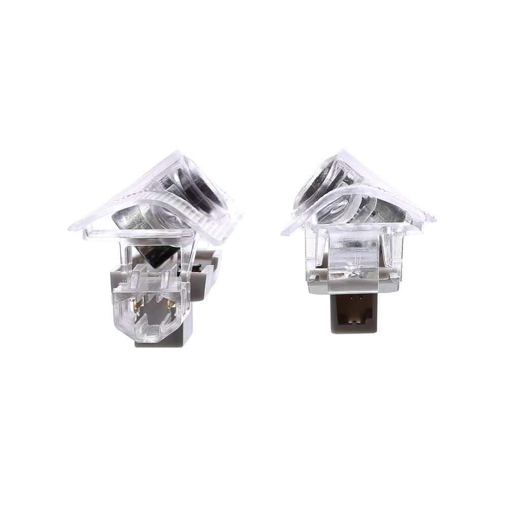 LED Logo Projection Courtesy Light, Door Light, for Land Cruiser 250 Series, Set of 2, Tools Included (AA-4 Pack)