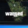 Fashion Windshield Wanted Car Window Sticker Auto Moto Safety Signs Car Decals Decoration Sticker