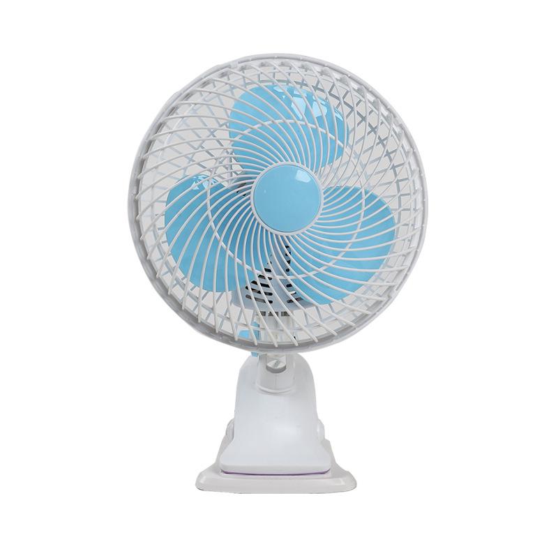 Cartoon Mini Electric Fan: Energy-Saving Shaking Head Fan for Student Dorms and Desktops