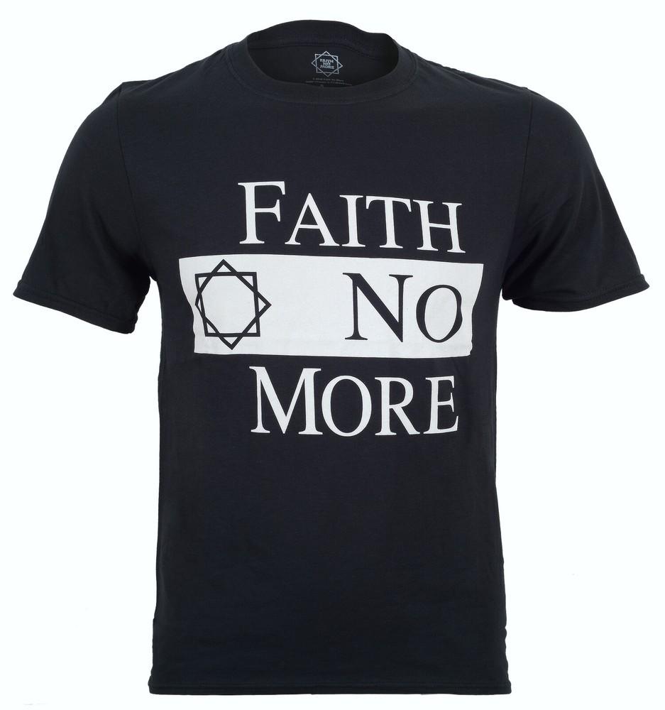

Faith No More Футболка Классический Логотип V.2 ОФИЦИАЛЬНАЯ Черная Новая 02 M