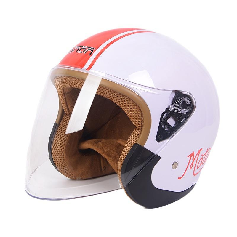 3C Certified Unisex Electric Motorcycle Half Helmet for Adults