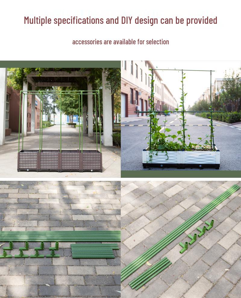 Garden Climbing Frame: Steel Plant and Flower Support for Vines on Balcony