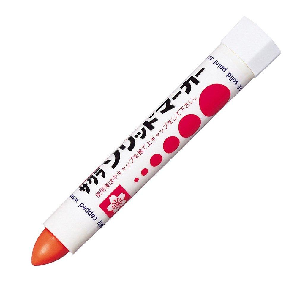 Sakura Solid Marker 10 Pens Cray-Pas Oil-Based SC#5(10) Orange,