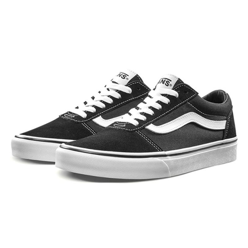 Vans Ward Suede Canvas 'Black White' Vans VN0A36EMC4R