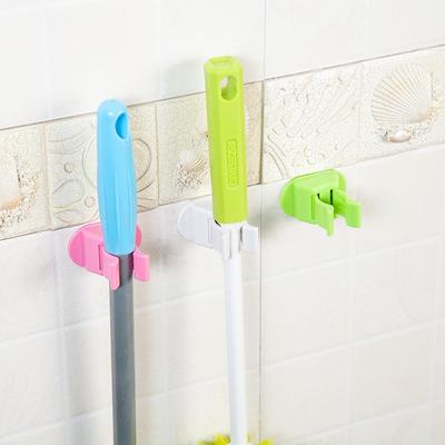 NailFree Japanese Non-trace Magic Suction Wall Mop Clip Stick Mop Hook Magic Stick Broom Hook Hanger