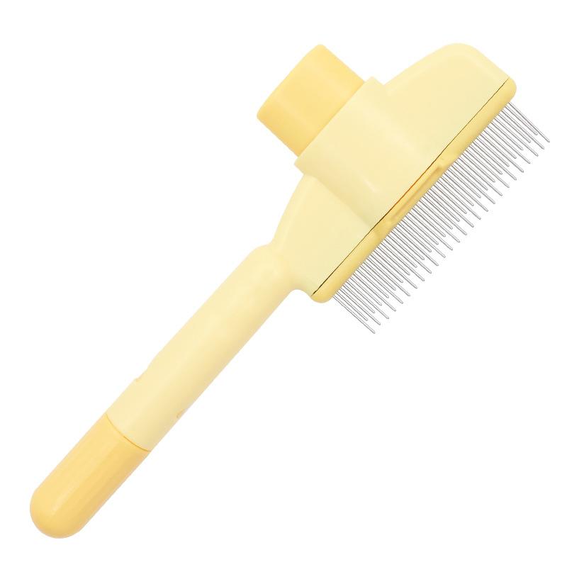 

Pet Combs, Cat Combs, Knot-opening Combs, Removing Loose Hair, Cleaning Pet Supplies, Row Combs, Needles, Flea Combs, Cat and Dog Combs 20*8*2 жёлтый