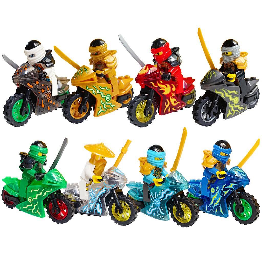 

61015 Мотоцикл Ниндзя Конструктор Миниатюрный Мелкие Детали Собранная Игрушка Пакет The figure is about 5 cm high