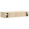 Wall Mounted Side Table Sonoma Oak 87.5 X 34.5 X 17 Cm
