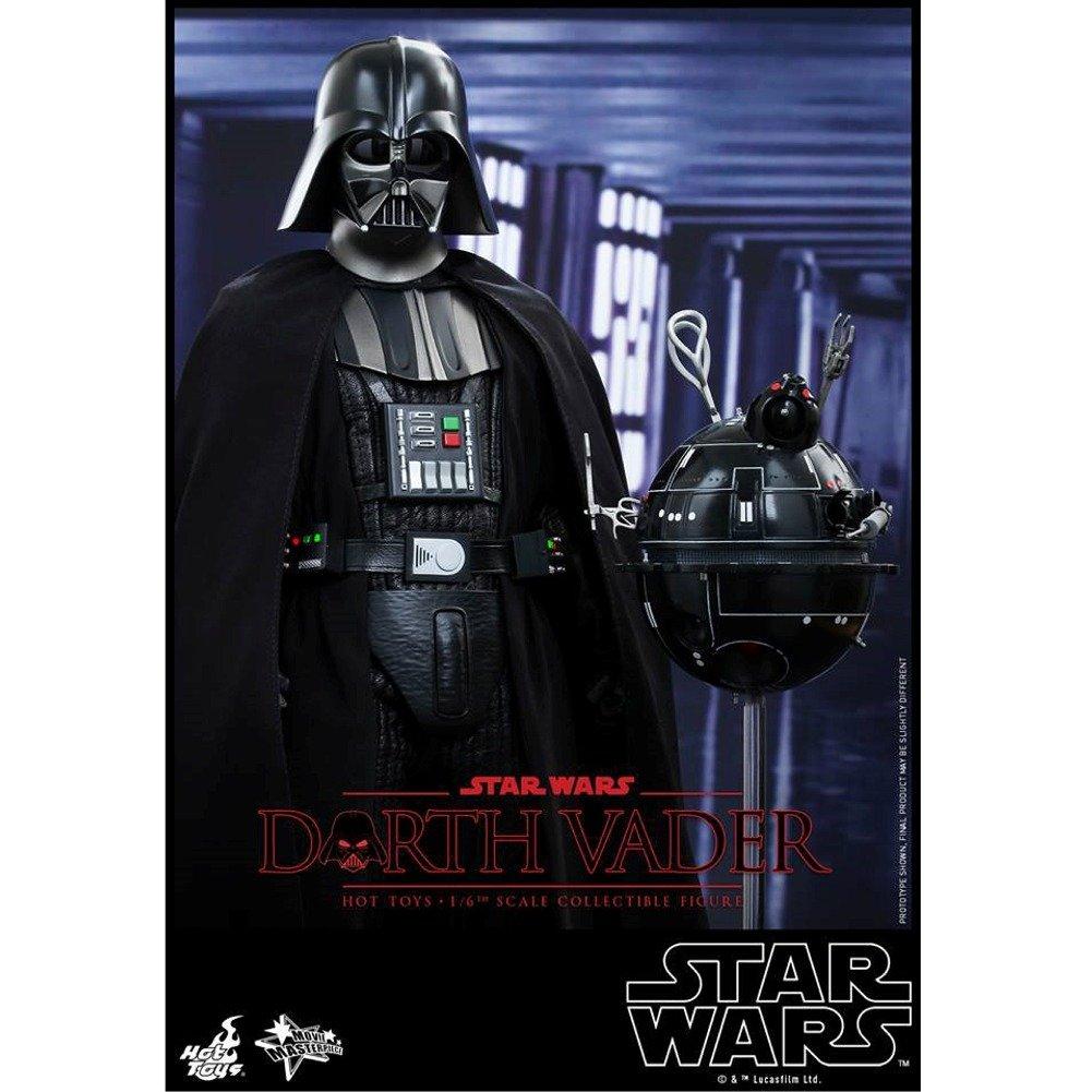 Movie Masterpiece Star Wars Episode New Hope Darth Vader Scale Plastic Painted Movable Figure 4/A 1/6
