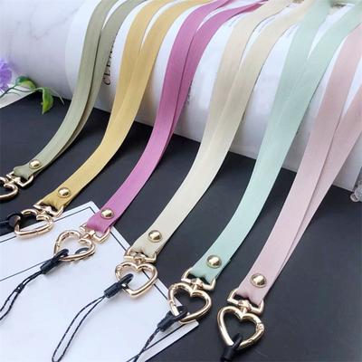Webbing Diy Boyun Askısı Aşk Cep Telefonu Anahtarlık Boyun Askısı Askısı Boyun Rengi Webbing Anahtar Halat Webbing
