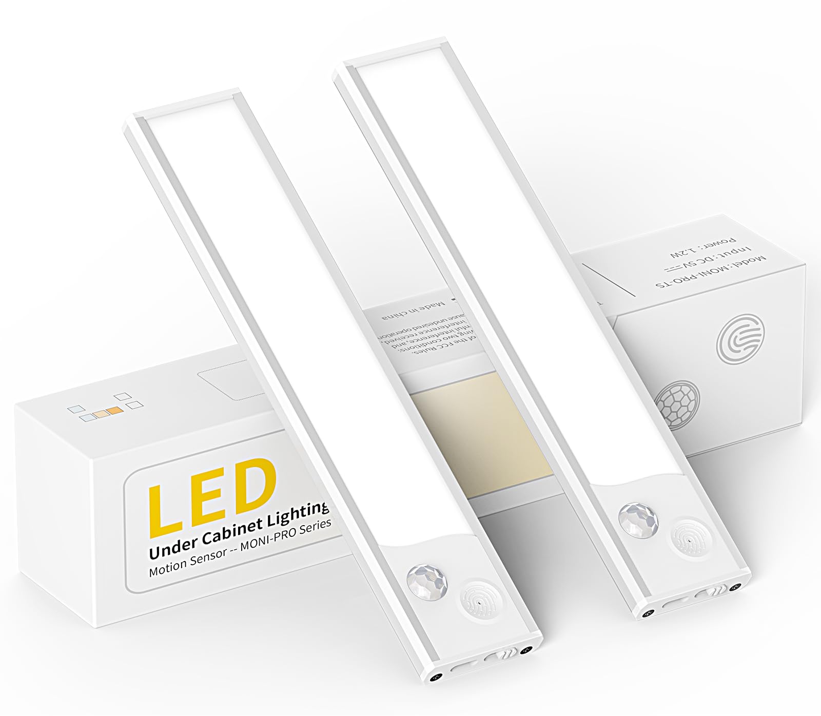 

LED Sensor Light, Motion Sensor, Kitchen Light, Type-C Rechargeable Light, 20cm, Large Capacity, Footlight, Bar Light, Indoor, Magnetic, High