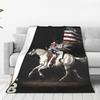 Singer Beyonce Cowboy Carter Tour Blankets Warm Fleece Sofa Throw Blanket for Home Bedroom Office Throws Bedspread Quilt