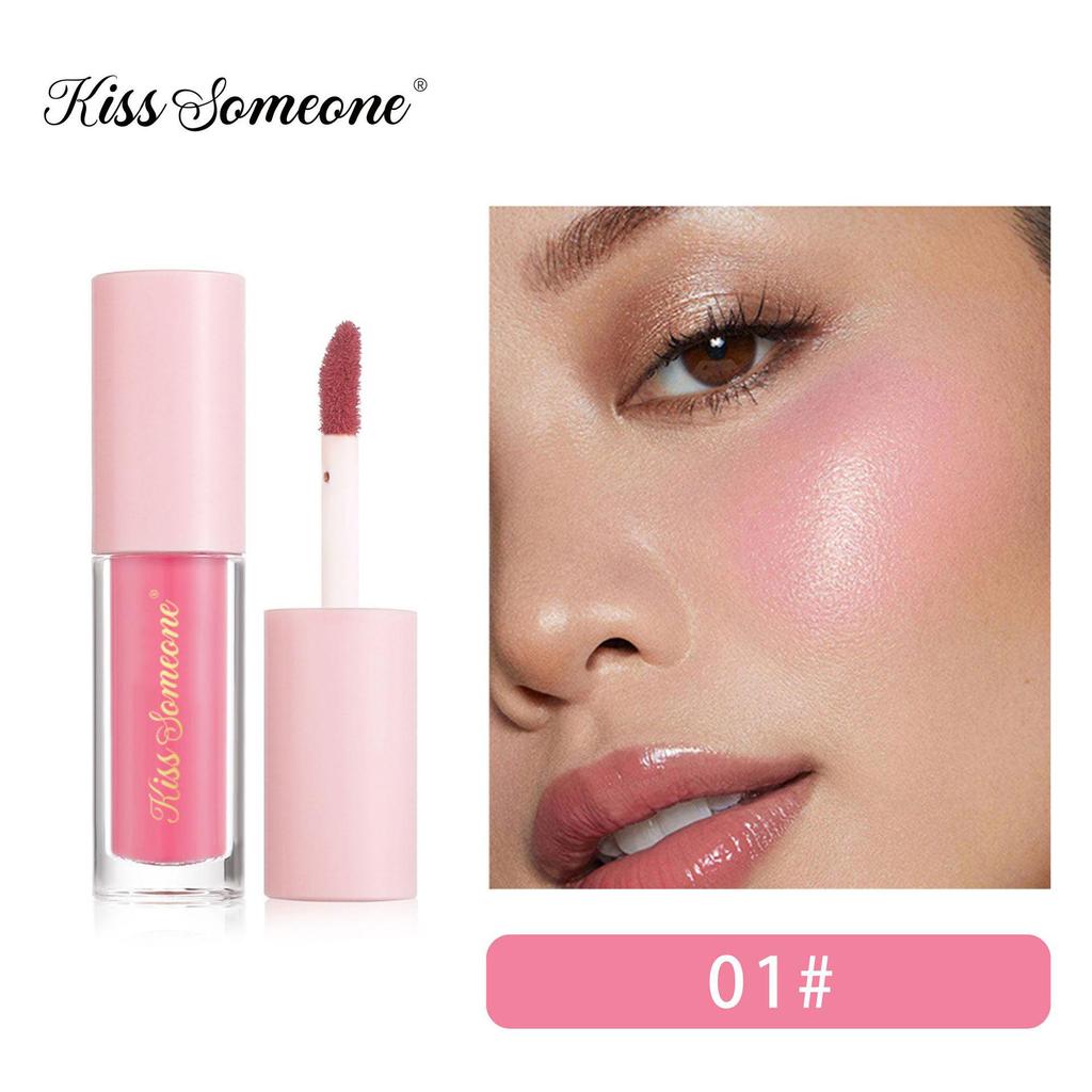 Cross-Border Best-Selling Long-Lasting Waterproof Liquid Blush: Moisturizing & Hydrating for Busy Users
