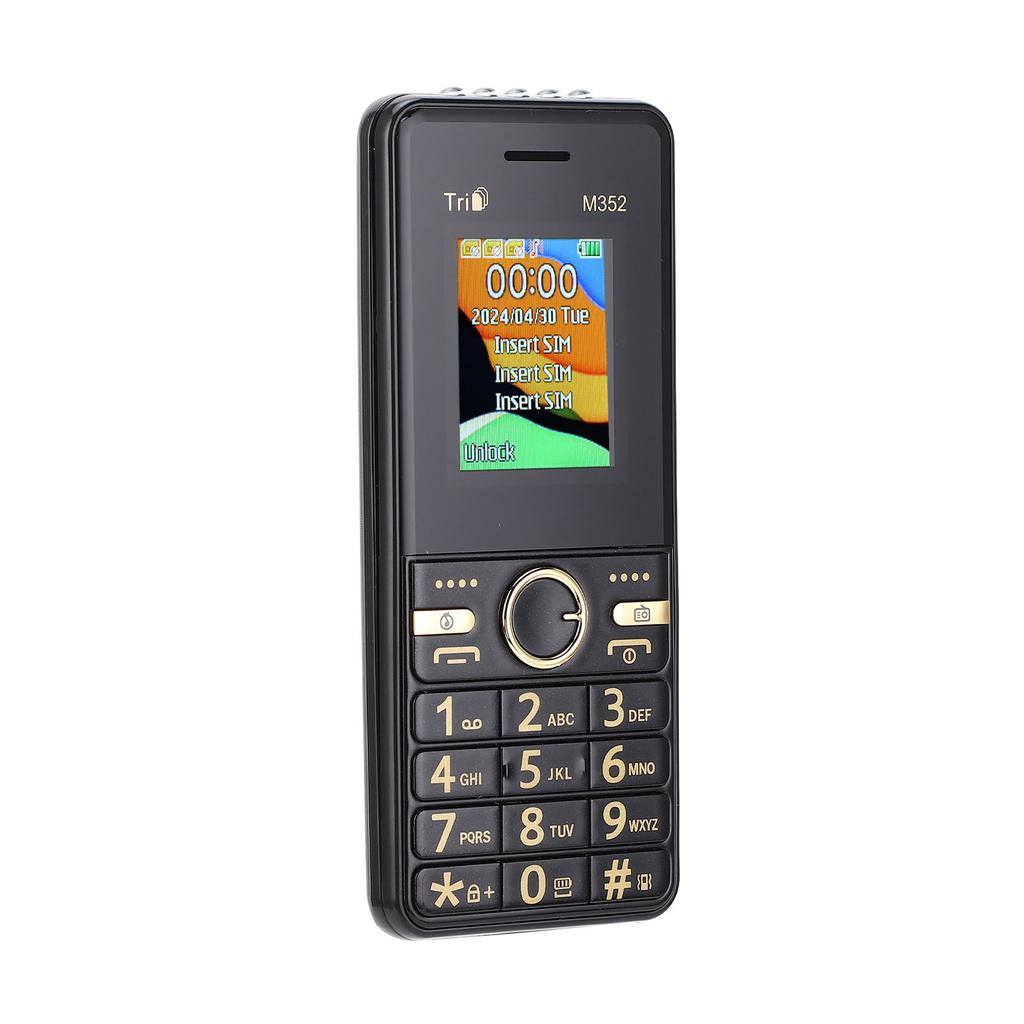 2G GSM Seniors Cell Phone 3 SIM Card 3600mAh   Battery Life Unlocked Button Phone for Elderly Gifts