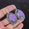 Purpurite Gemstone Earring Handmade Earrings Elegant Jewelry 925 Sterling Silver Earring Birthstone Earring Gifts For Wife Purpurite Jewelry