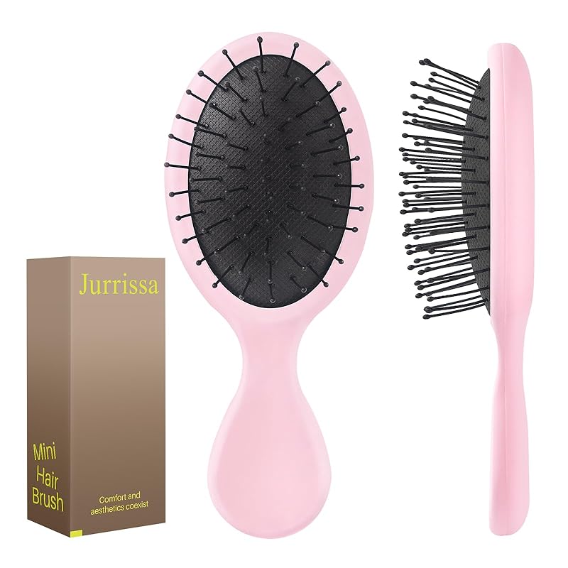 Boar Bristles Hair Brush for Women and Men, Detangling Hair Brush for Smoothing Massage Add Shine, Nylon&Boar Bristles Detangler brush for Hair