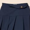 Amazon Essentials 2-Piece Pleated Skirt with Inner Pants, Girls' Navy, Sizes 130-135