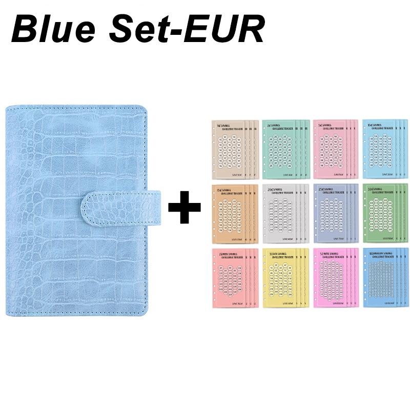 A6 100 Zarf Eave Para, 52 Hafta Tasarruf Mücadelesi, 30 Gün Tasarruf, Euro USD Nakit Zarflar Bütçe Planlayıcı Tasarruf Etmek Kolay