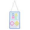 Game Neon Sign, Led Neon Gaming Signs for Boys Room, Dimmable Led Game Neon Sign USB Handheld Game Console Neon Sign, Bedroom Home Bar Gaming   Dec