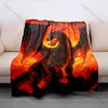 1 Stück Riesenoktopus wirbelnde Tentakel Druckdecke Flanellmaterial Weich Warm für Alle Jahreszeiten Zuhause Sofa Camping Picknicks Wohnmobil