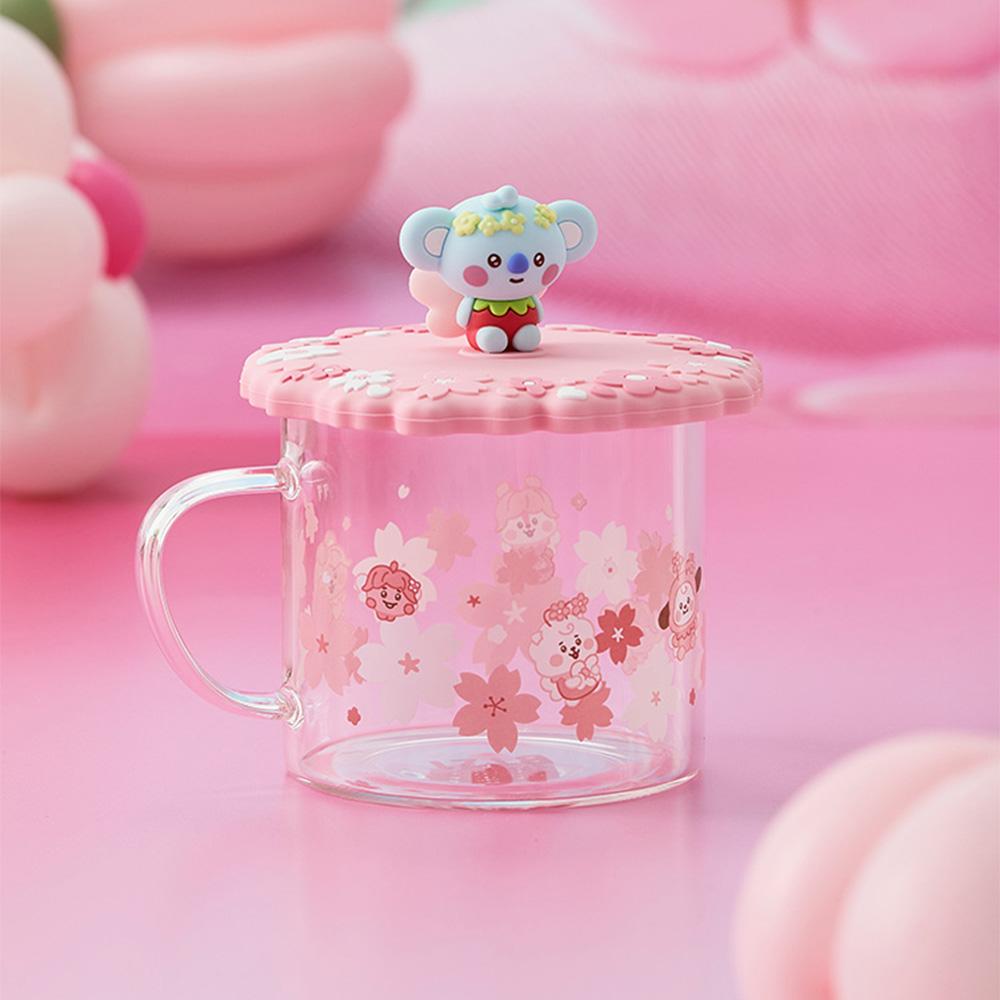 BT21 Koya Baby Spring Fairy Glass Cup & Lid (430ml)