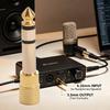 6.35mm Male Audio Adapter 3.5mm Female AUX Cable Adapter Stereo TRS Converter  Headphones