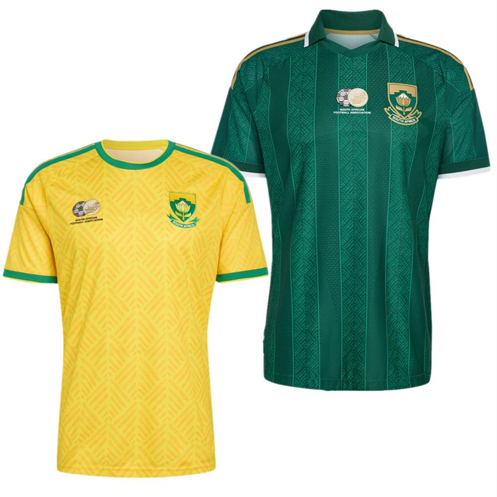 South Africa 2026 World Cup Home & Away Fan Jersey – Short Sleeve Football Kit