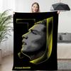 Fleece Blanket Sofa Winter Warm C-Cristiano Ronaldo Knee Bed Camping Flannel Fluffy Soft Blankets King Size Microfiber Bedding