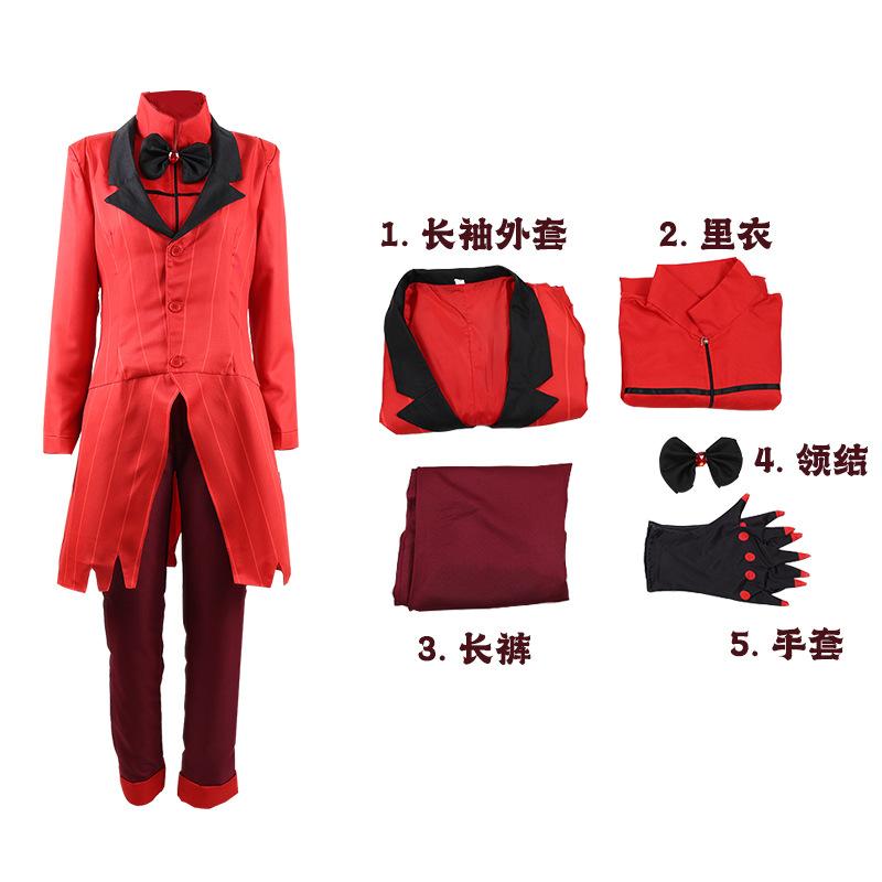 Dětský Halloweenský Cosplay Kostým Unisex Kluci Dívky Dlouhý Rukáv Horní Díl a Kalhoty Set Maškarní Oblečení Na Párty Karneval Svátek