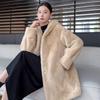 Abrigo Chaqueta Invierno con Capucha de Lujo para Mujer Abrigo Cálido Moda Exterior
