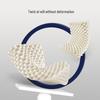 Jiaao Natural Latex Cervical Support Pillow with Massage Granules