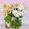 Flower Dahlia Artificial Wedding Hotel Restaurant Decoration Ornament Desktop