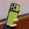Candy Official Leather Phone Case for iPhone 17 13 14 15 16 Pro Max 14 15 16 Plus  Big Window Shockproof Protector Cover