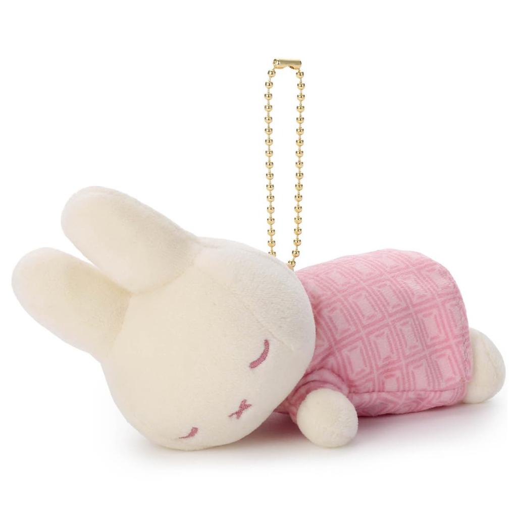 Takara Tomy Arts Bruna Cacao Bruna Sleepy Friends Ball Chain Mascot Miffy (TAKARATOMY A.R.T.S) / / / (Strawberry Chocolate)