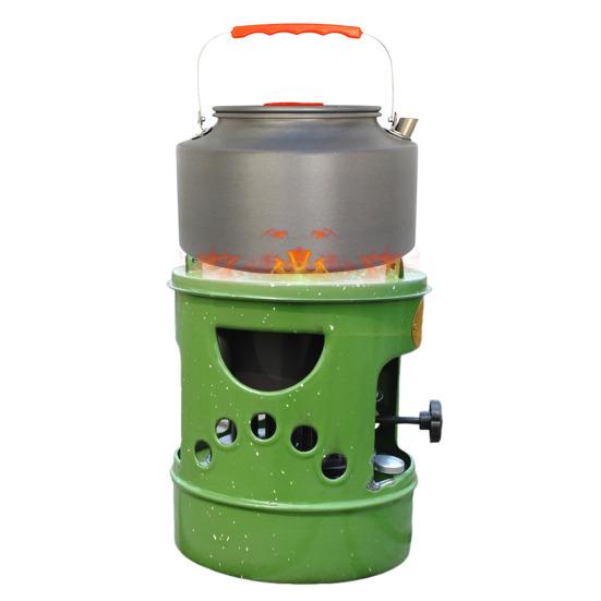 Outdoor 10-Wicks Kerosene Stove Portable Lightweight Camp Stove Heater Bbq Picnic Cooking